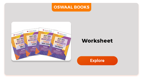 Oswaal Books- worksheets
