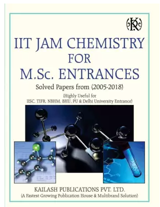 IIT JAM Chemistry For M.Sc. Entrances