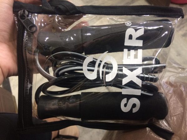 Sixer Skipping Rope Bearing Handle in Pouch