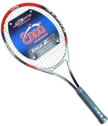 Enco ALPHA 2109 Red, White Strung Tennis Racquet