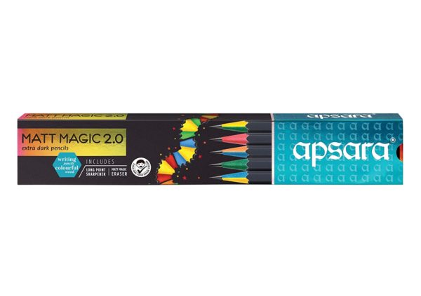 Apsara Matt Magic 2.0 pencils (Pack of 1)