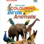 Two In One Colouring Book Of Birds & Animals
