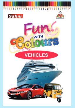 Fun with Colours Vehicles Book