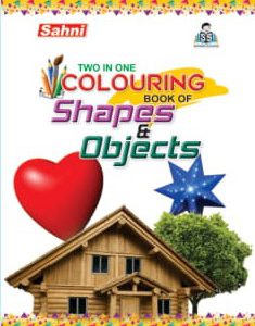 Two In One Colouring Book Of Shapes and Objects