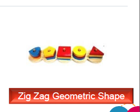 Zig Zig Geometric Shape