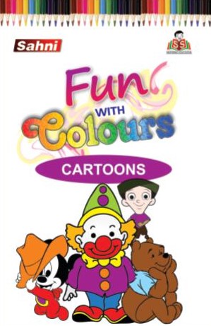 Fun with Colours Cartoons Book