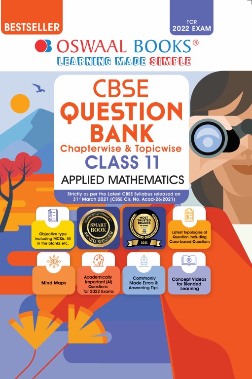 Oswaal CBSE Question Bank Class 11 Applied Mathematics