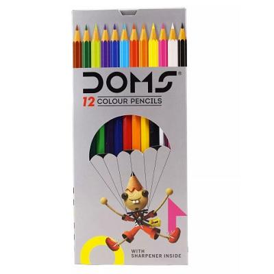 Doms Pack of 12 Colour Pencils